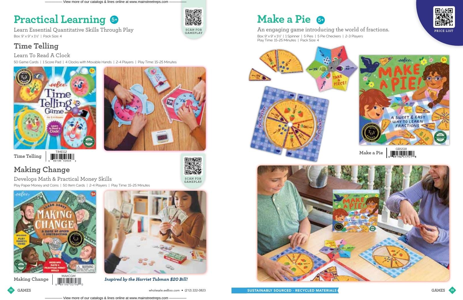 eeBoo Holiday Toys and Games Catalog Weekly Ad January 1 - December 31, 2026