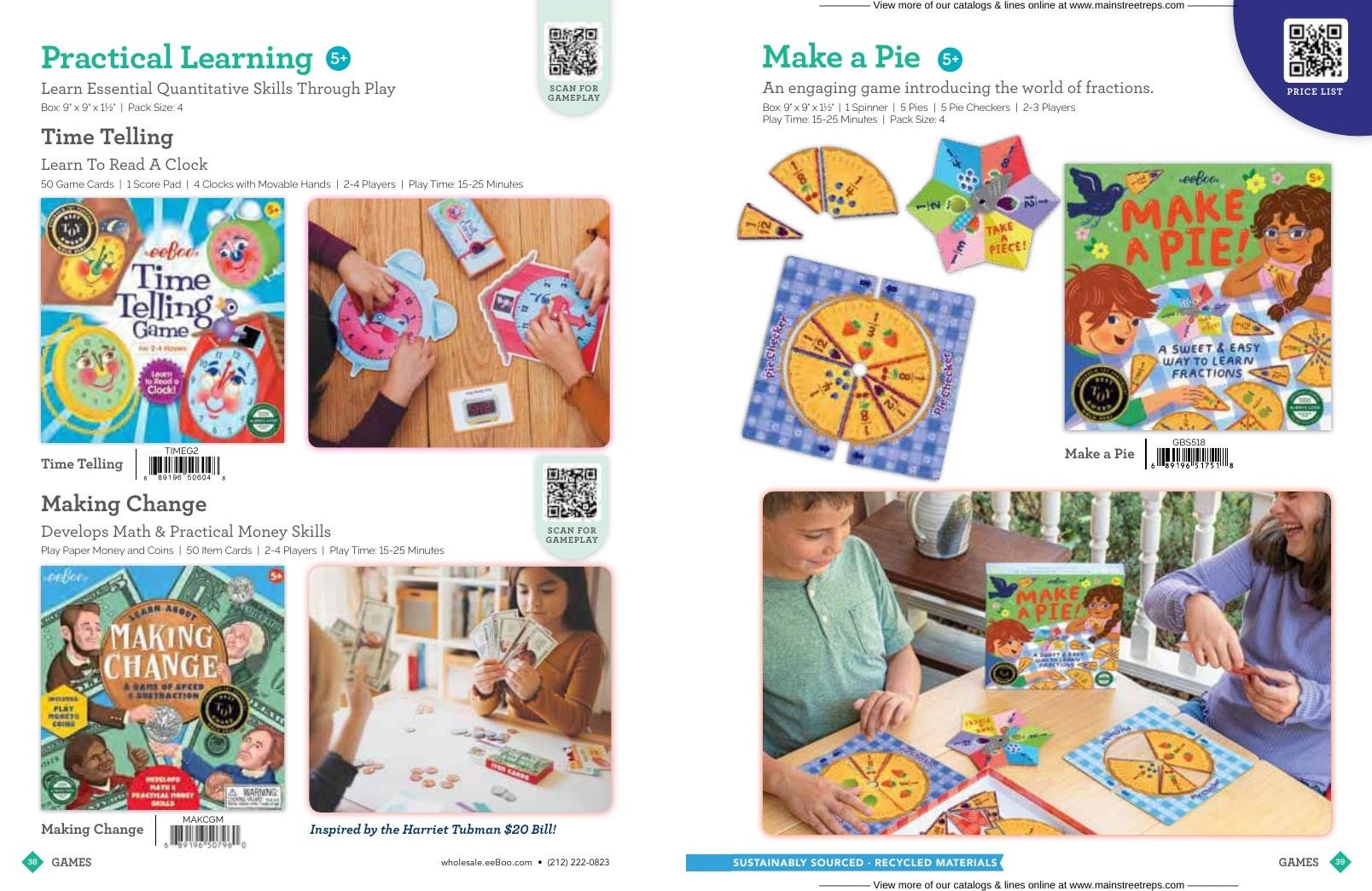 eeBoo Holiday Toys and Games Catalog Weekly Ad January 1 - December 31, 2026