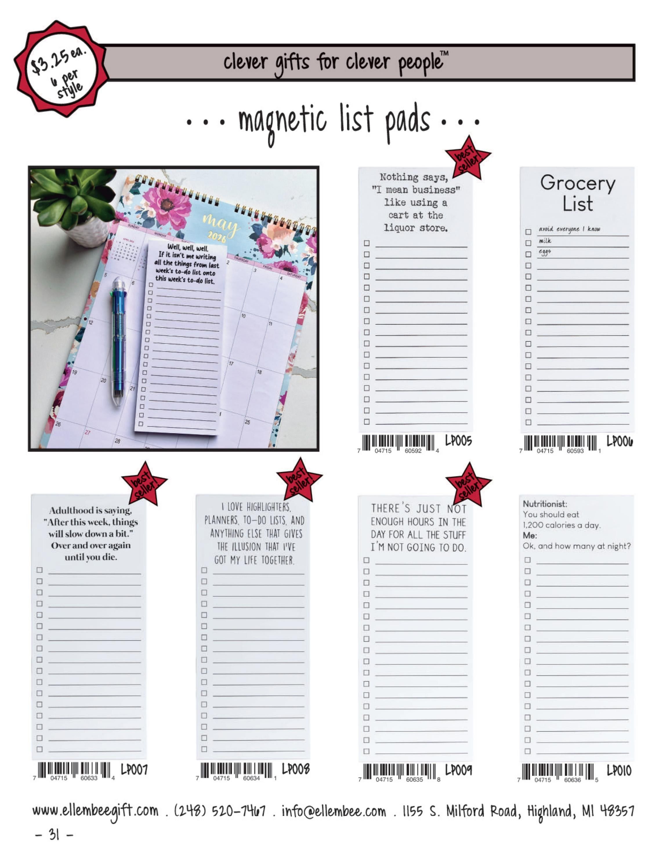 Ellembee Gift Annual Gift Catalog Weekly Ad January 1 - December 31, 2026