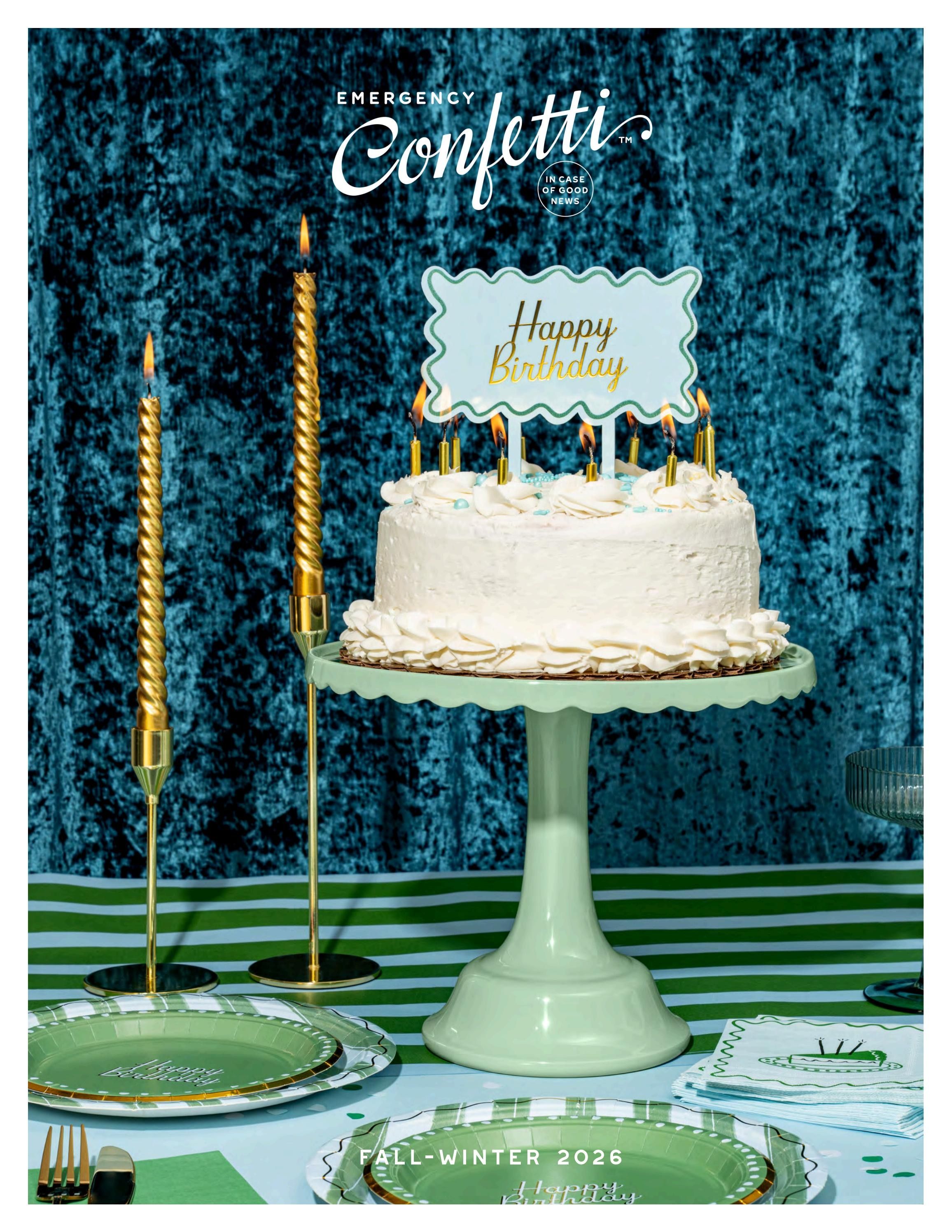 Emergency Confetti Fall Celebration Catalog Weekly Ad January 1 - December 31, 2026
