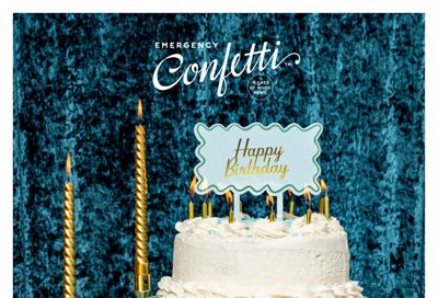 Emergency Confetti Fall Celebration Catalog Weekly Ad January 1 - December 31, 2026