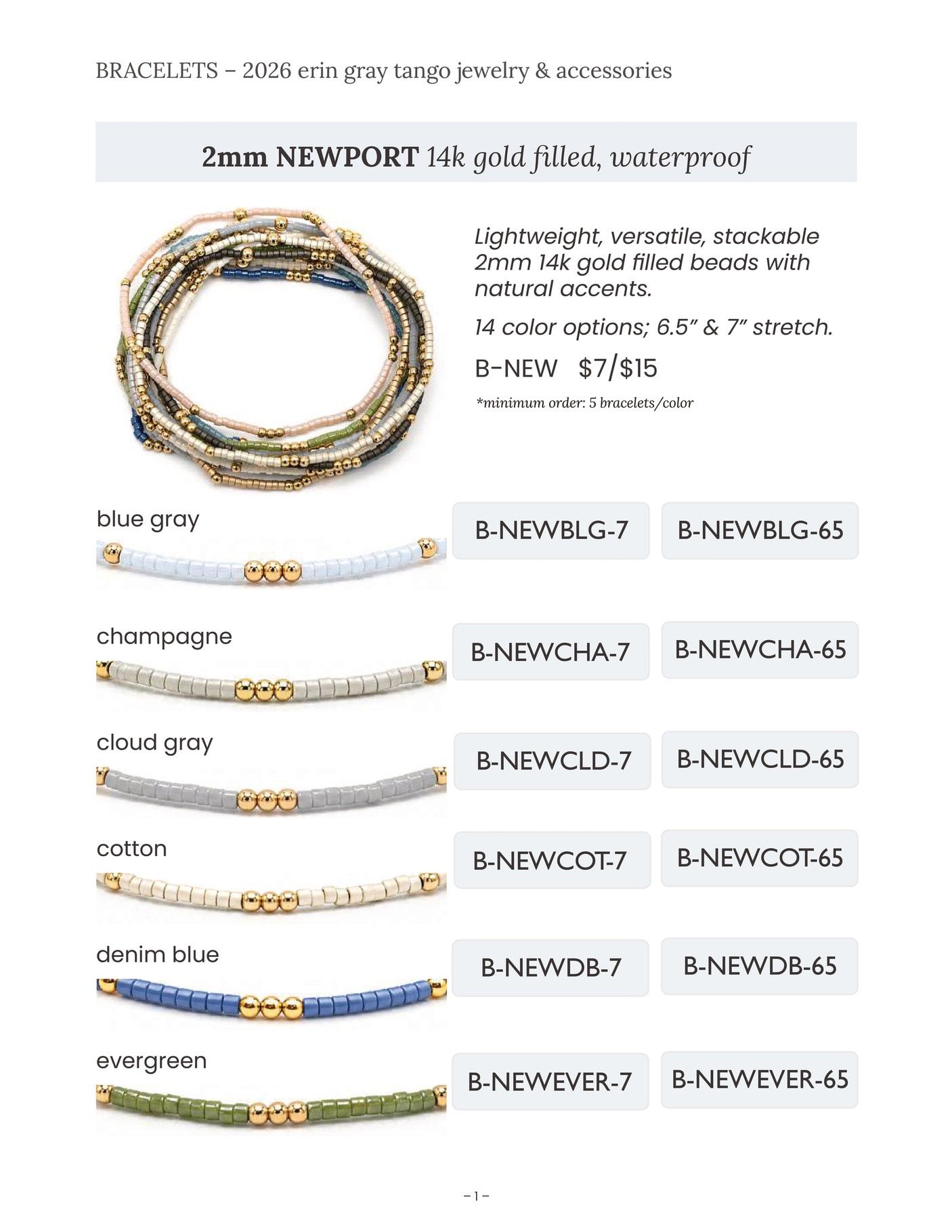 Erin Gray Jewelry Catalog Weekly Ad January 1 - December 31, 2026