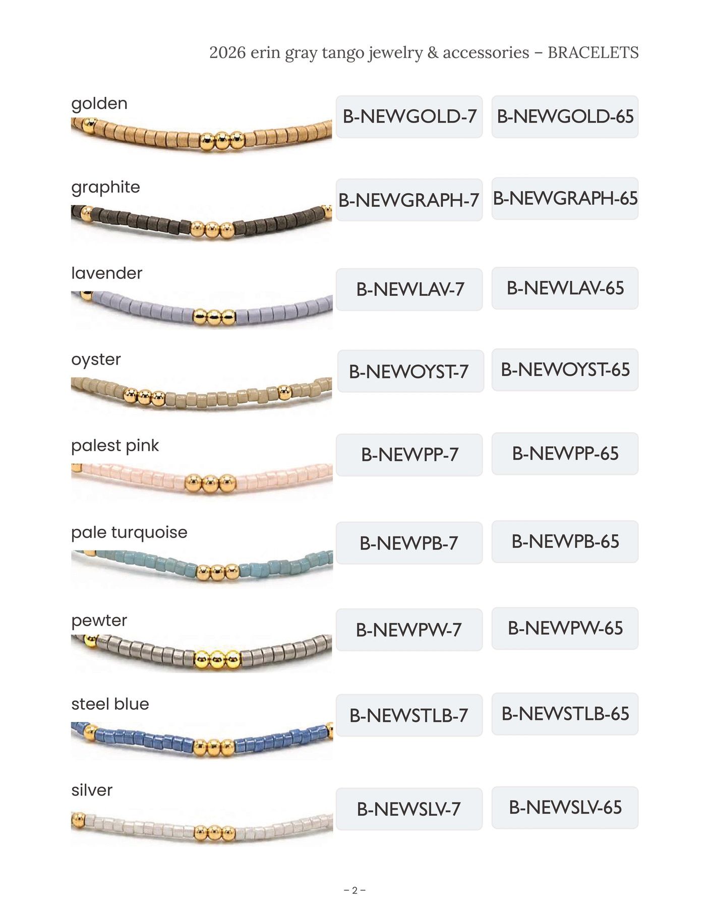 Erin Gray Jewelry Catalog Weekly Ad January 1 - December 31, 2026