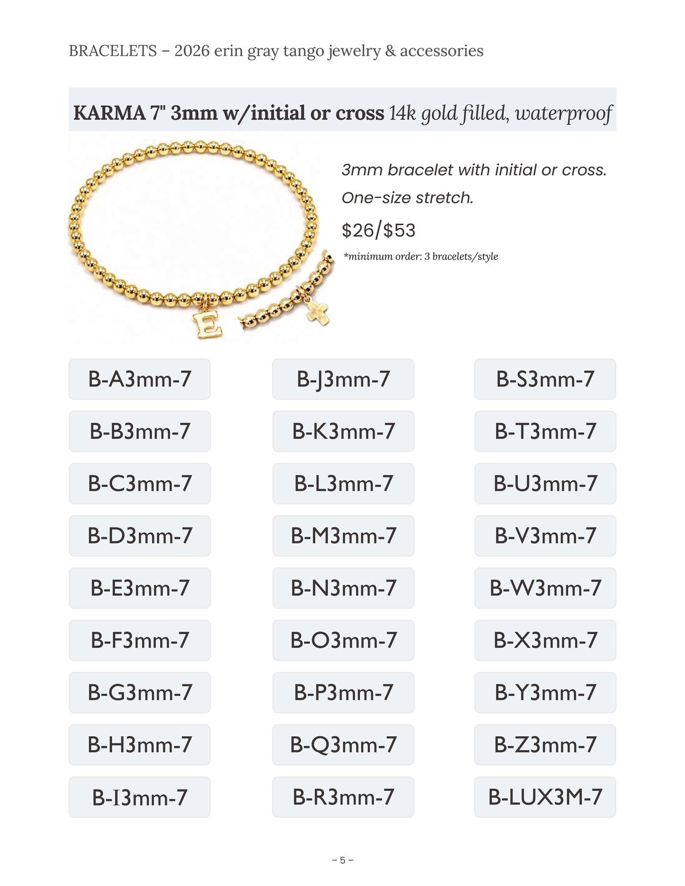 Erin Gray Jewelry Catalog Weekly Ad January 1 - December 31, 2026