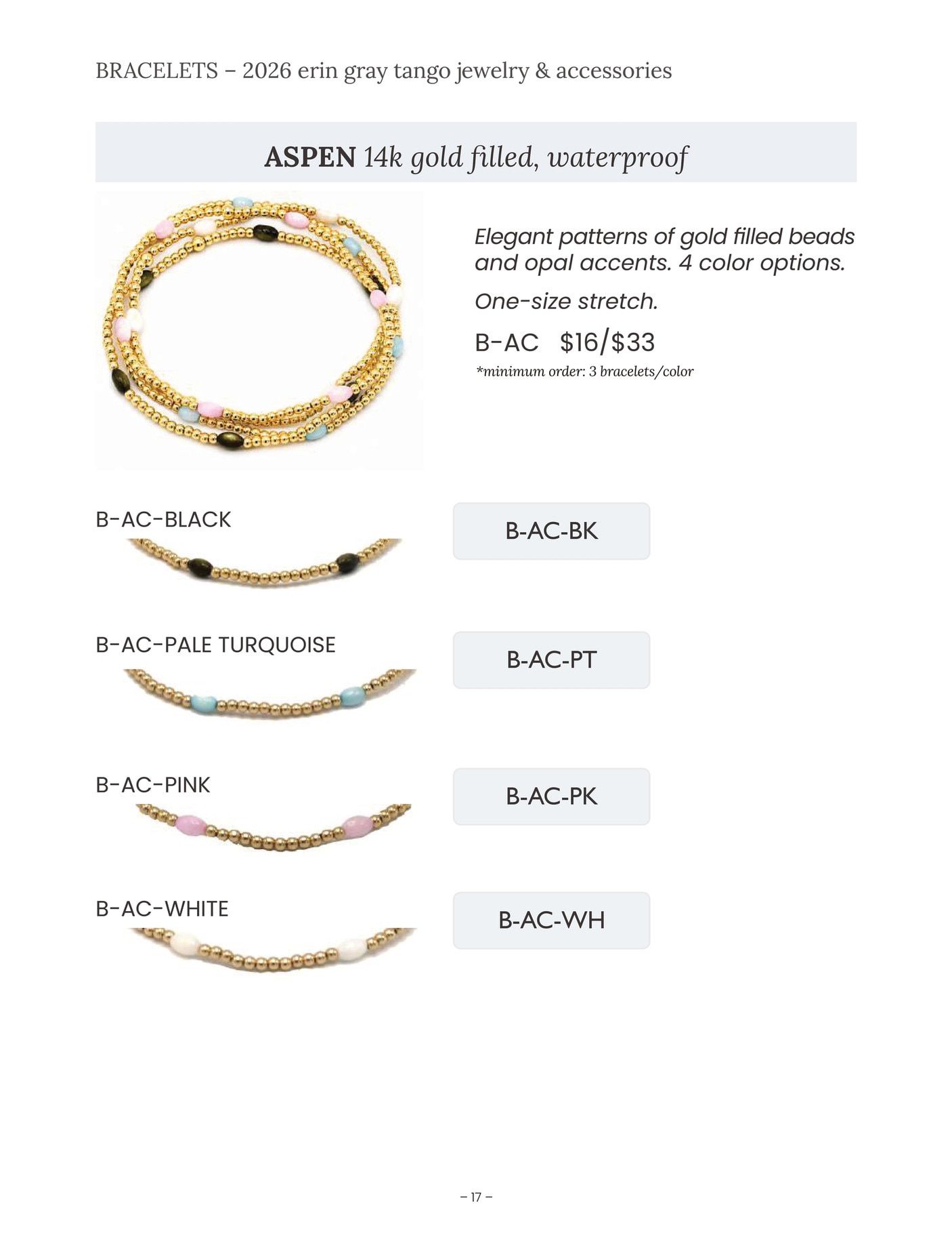 Erin Gray Jewelry Catalog Weekly Ad January 1 - December 31, 2026