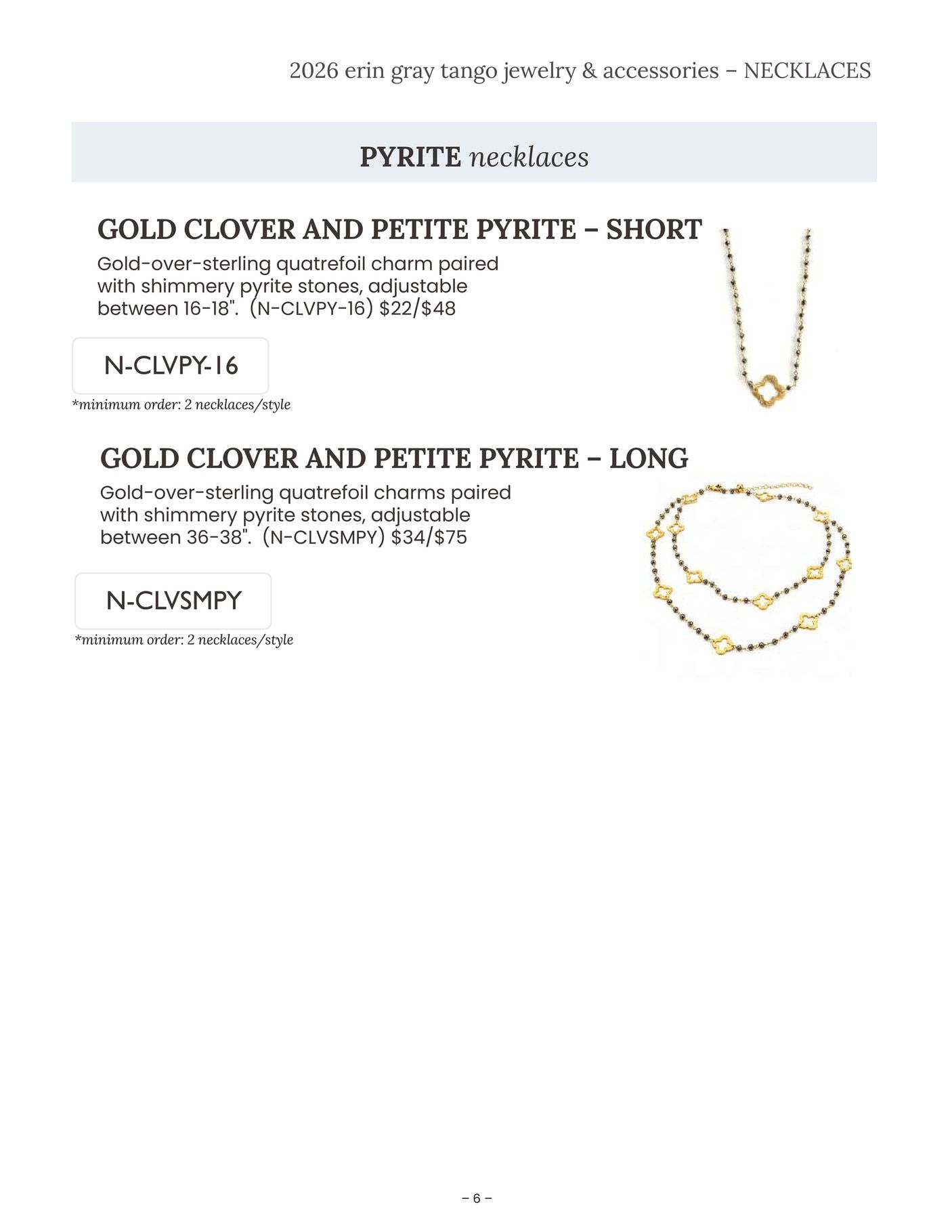 Erin Gray Jewelry Catalog Weekly Ad January 1 - December 31, 2026