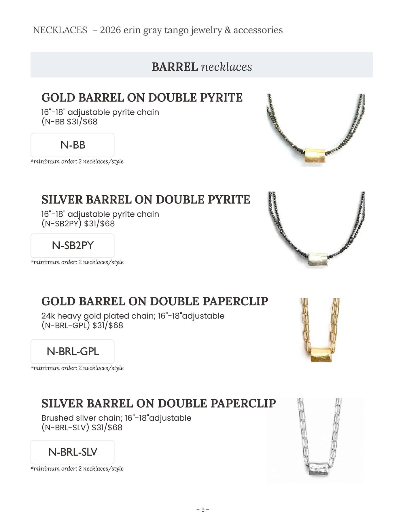 Erin Gray Jewelry Catalog Weekly Ad January 1 - December 31, 2026
