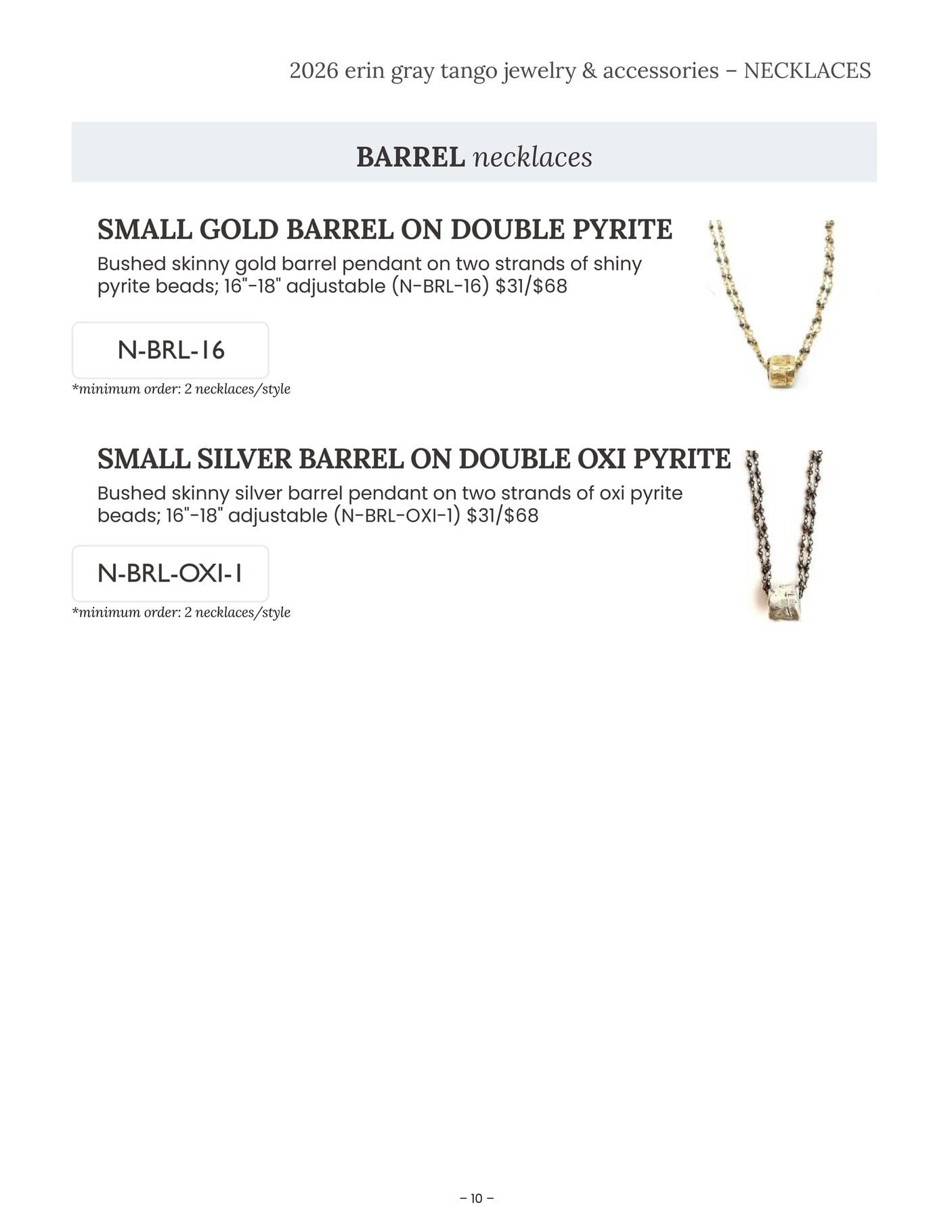 Erin Gray Jewelry Catalog Weekly Ad January 1 - December 31, 2026