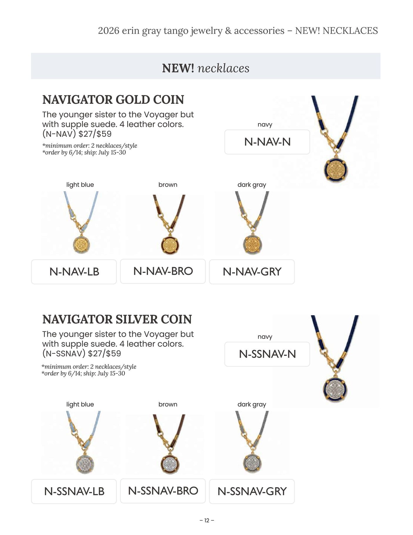 Erin Gray Jewelry Catalog Weekly Ad January 1 - December 31, 2026