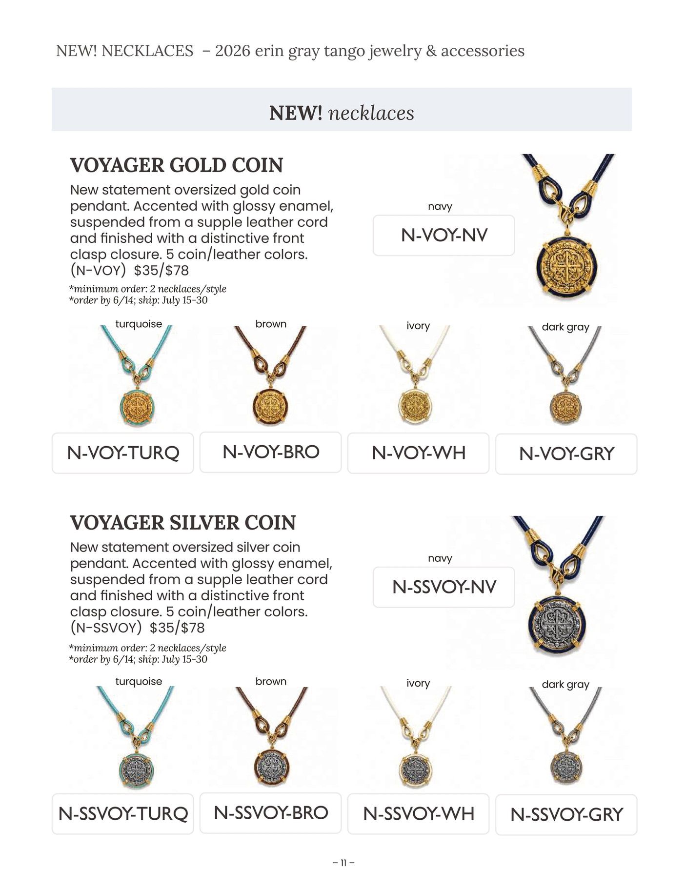 Erin Gray Jewelry Catalog Weekly Ad January 1 - December 31, 2026