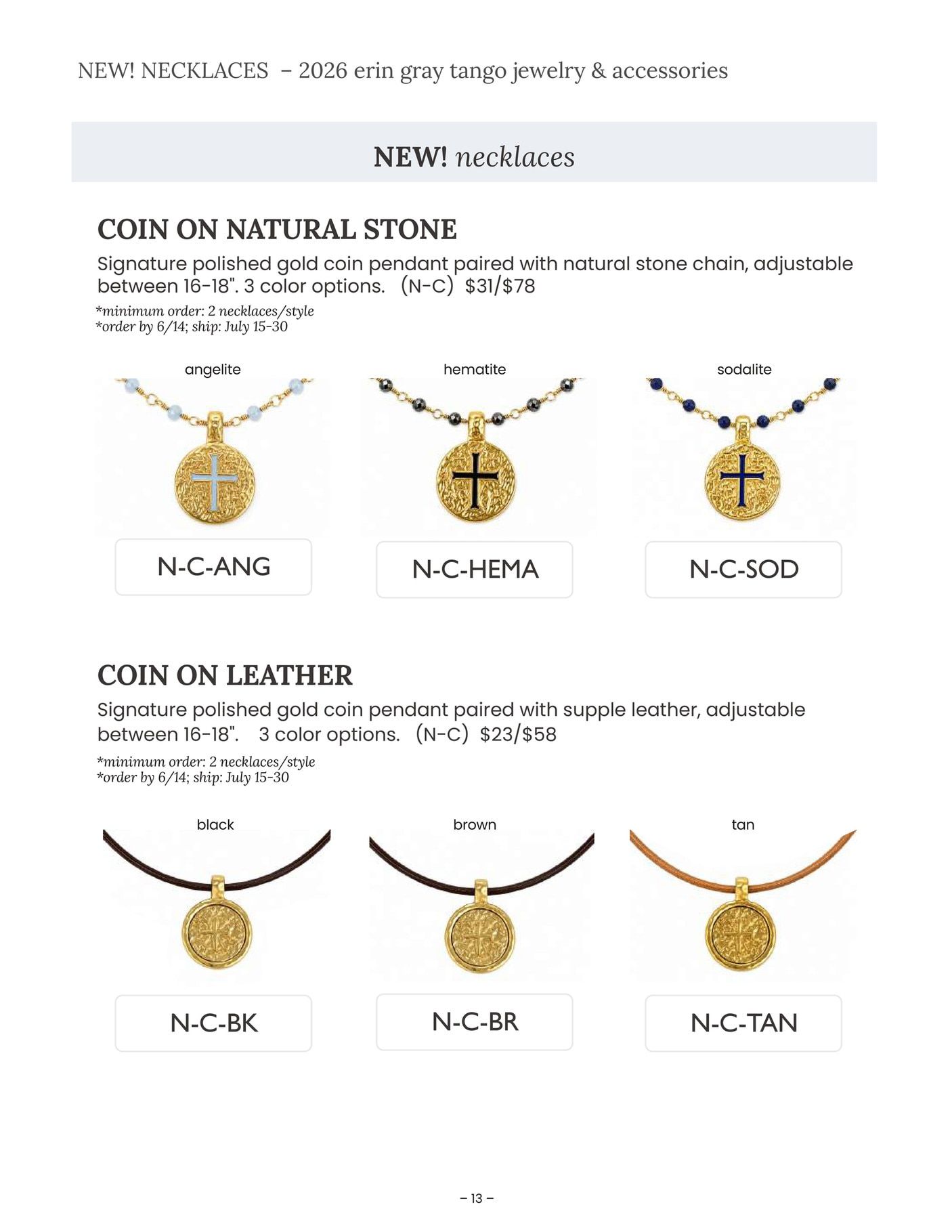 Erin Gray Jewelry Catalog Weekly Ad January 1 - December 31, 2026