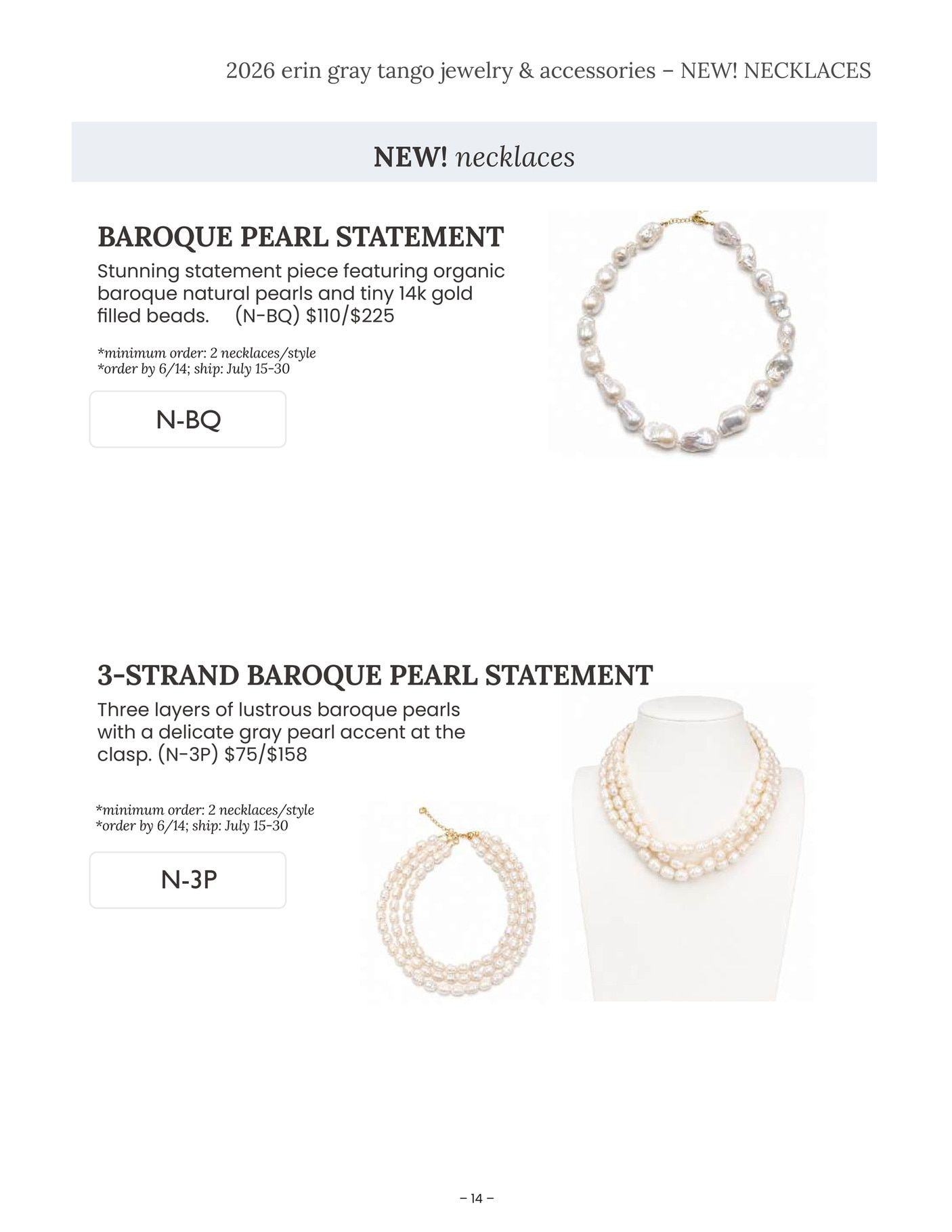 Erin Gray Jewelry Catalog Weekly Ad January 1 - December 31, 2026