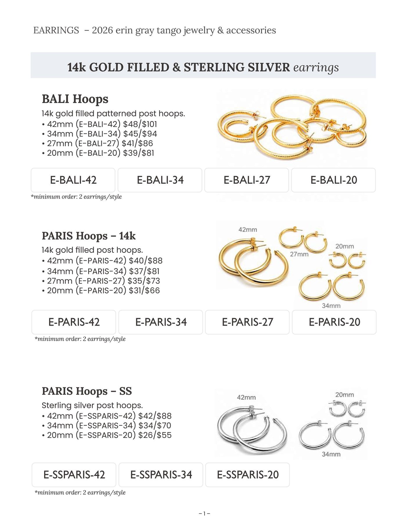 Erin Gray Jewelry Catalog Weekly Ad January 1 - December 31, 2026