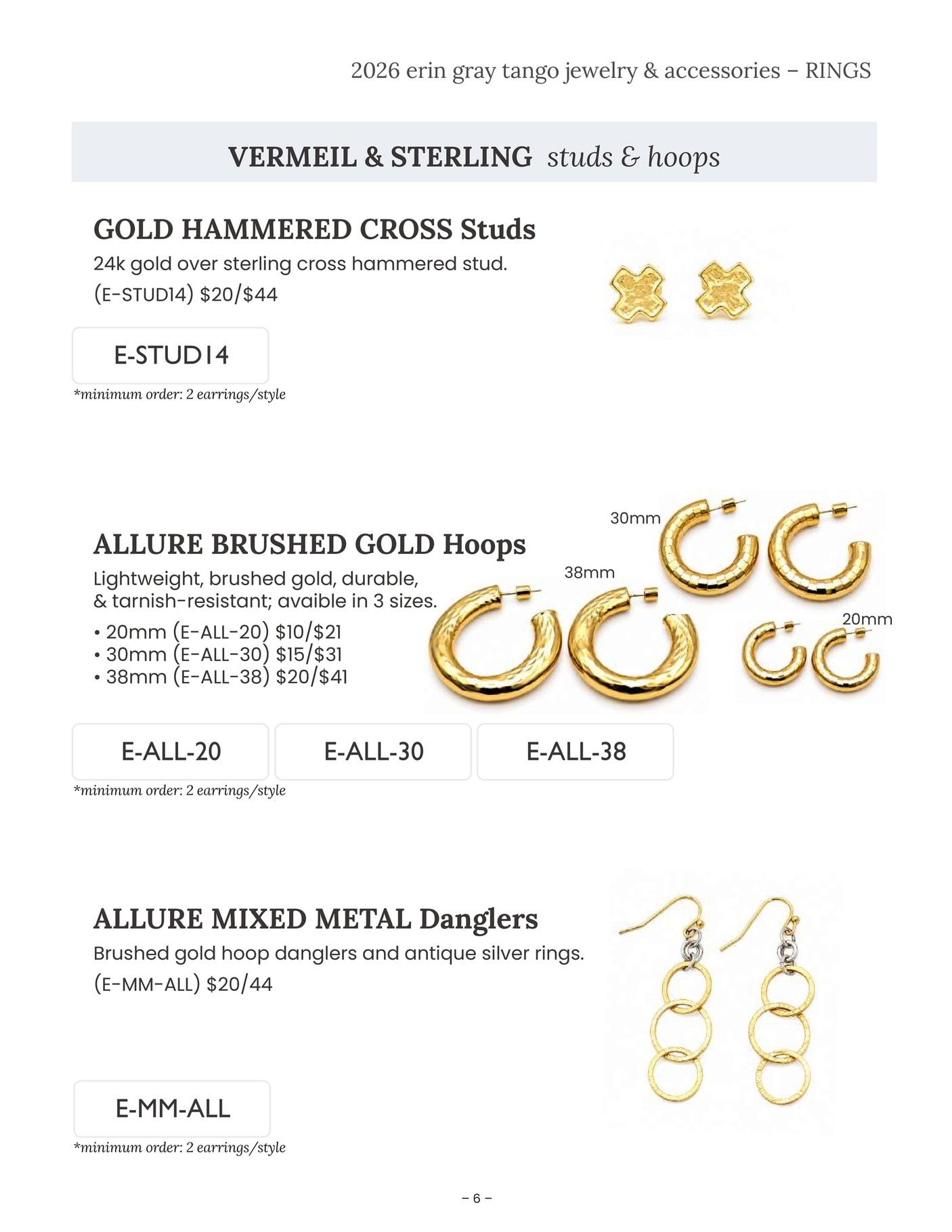Erin Gray Jewelry Catalog Weekly Ad January 1 - December 31, 2026