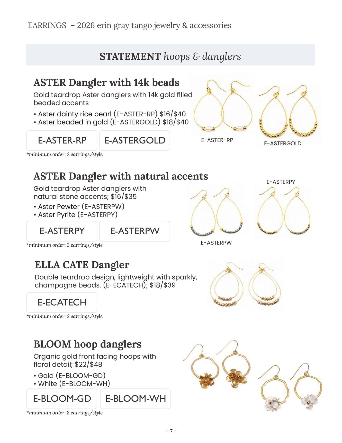 Erin Gray Jewelry Catalog Weekly Ad January 1 - December 31, 2026