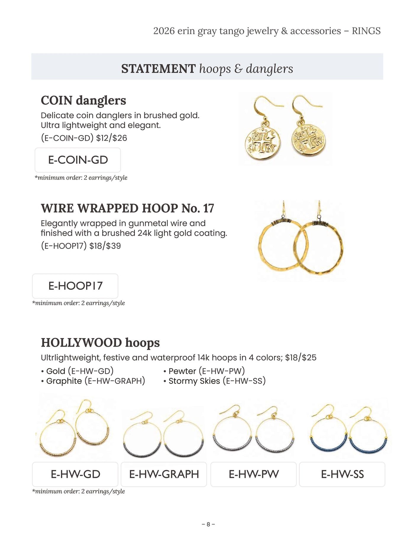Erin Gray Jewelry Catalog Weekly Ad January 1 - December 31, 2026