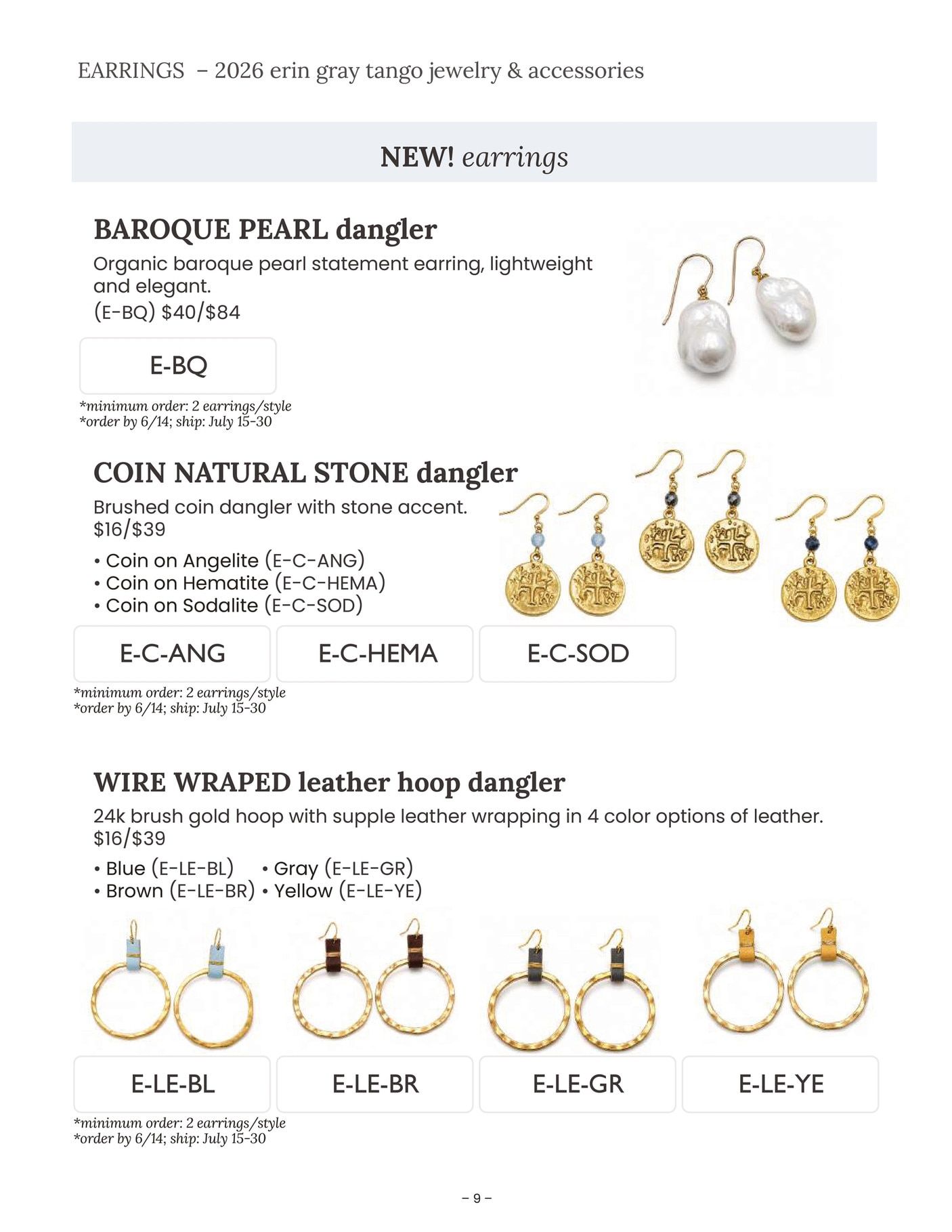 Erin Gray Jewelry Catalog Weekly Ad January 1 - December 31, 2026