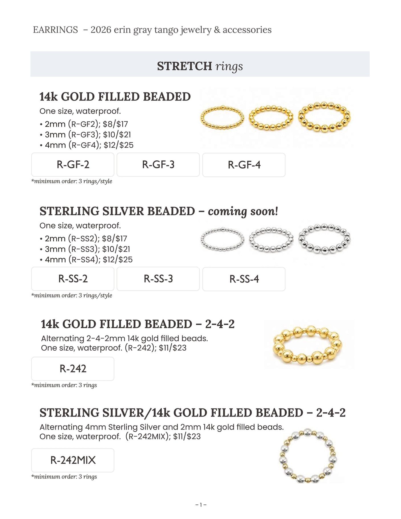 Erin Gray Jewelry Catalog Weekly Ad January 1 - December 31, 2026