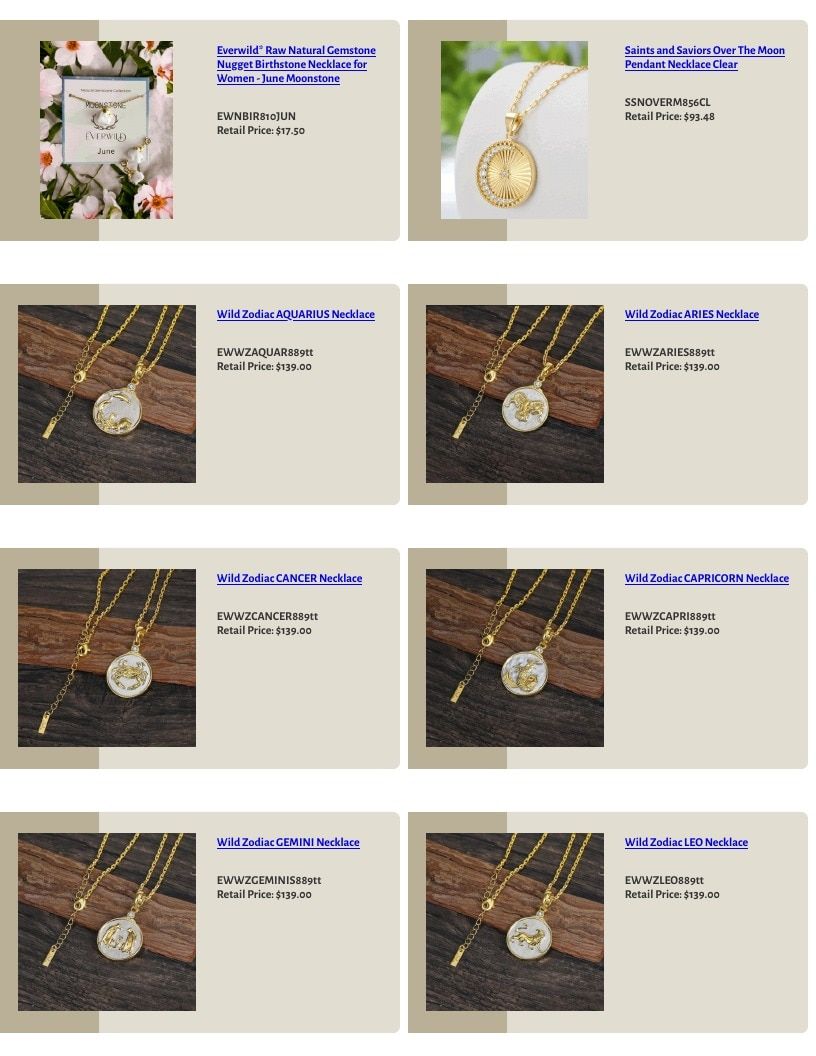 Everwild Designs Jewelry Catalog Weekly Ad January 1 - December 31, 2026
