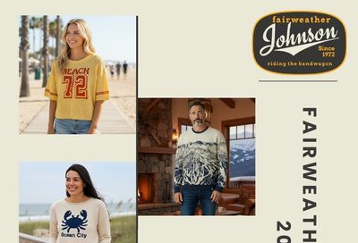 Fairweather Johnson Custom Knitwear Catalog Weekly Ad January 1 - December 31, 2026