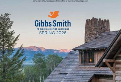 Gibbs Smith Spring Books Catalog Weekly Ad January 1 - December 31, 2026