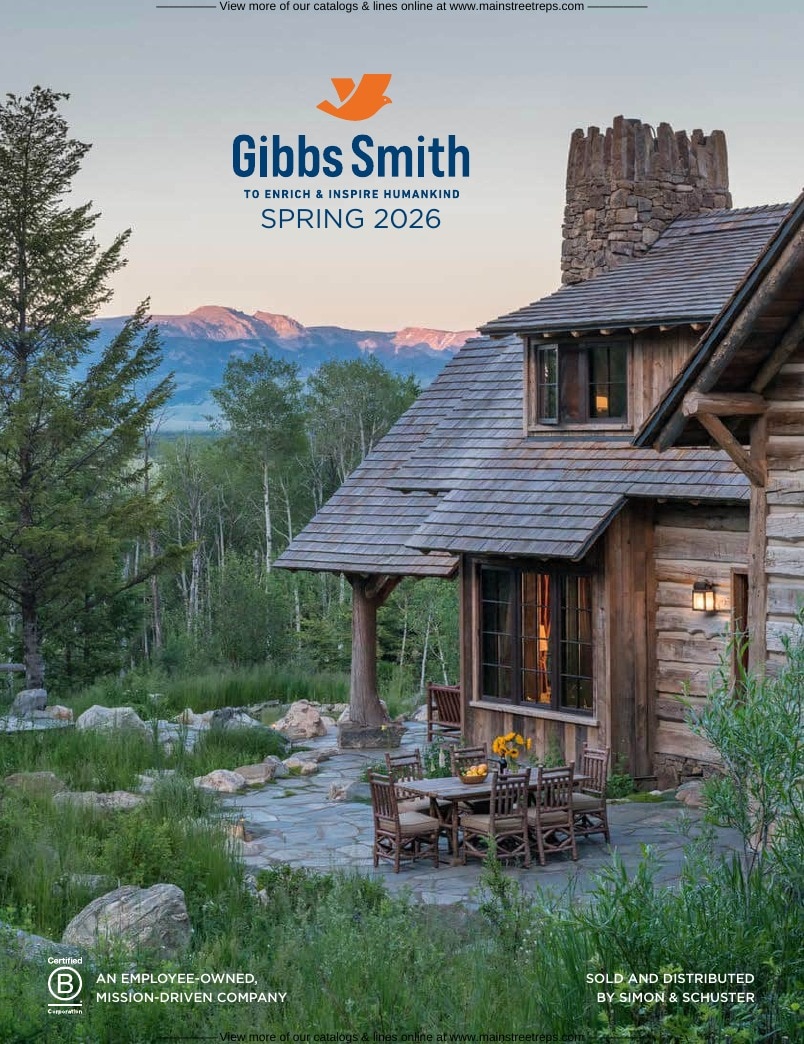 Gibbs Smith Spring Books Catalog Weekly Ad January 1 - December 31, 2026