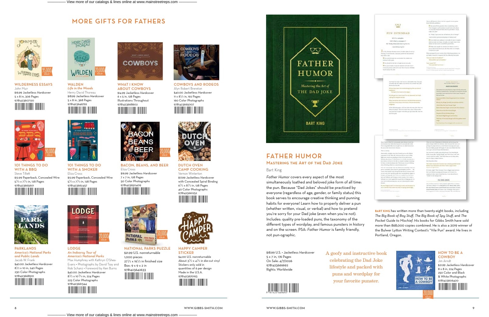 Gibbs Smith Spring Books Catalog Weekly Ad January 1 - December 31, 2026