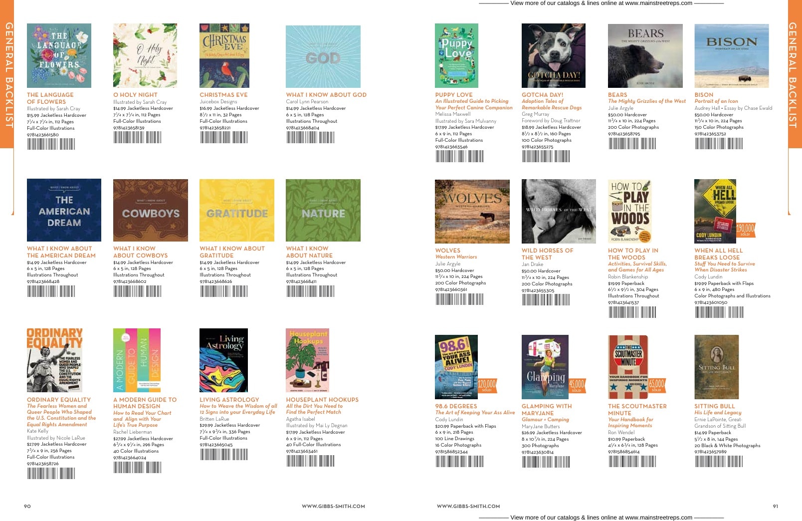 Gibbs Smith Spring Books Catalog Weekly Ad January 1 - December 31, 2026
