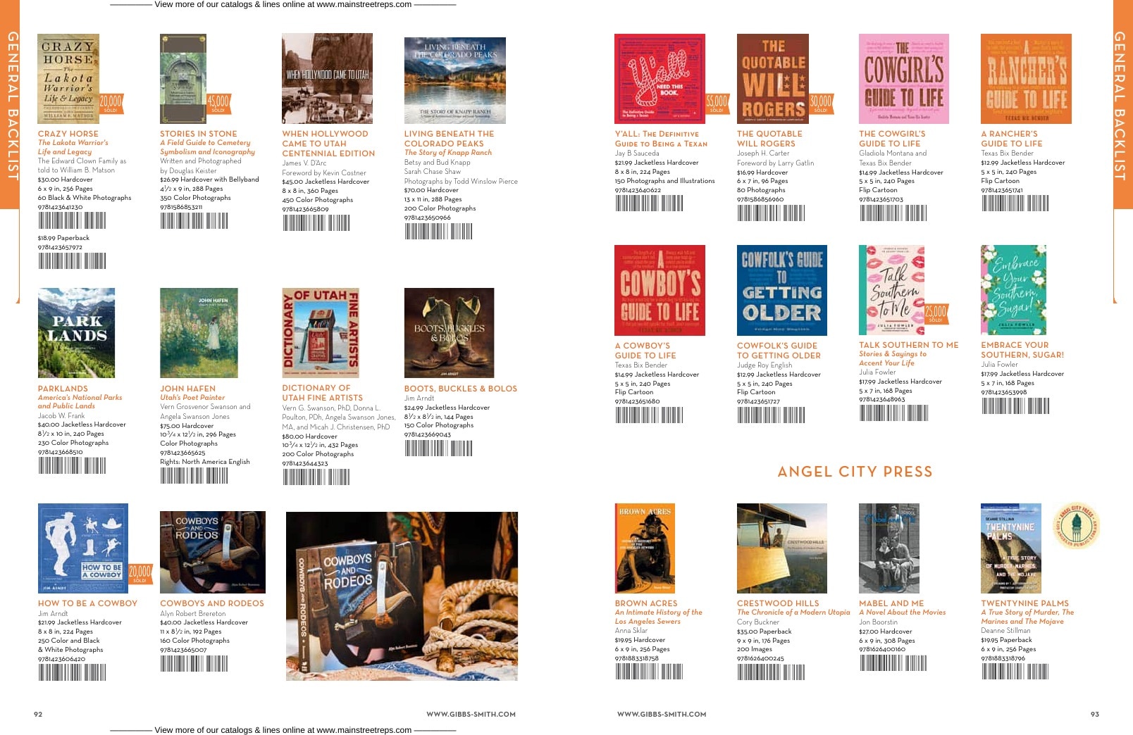 Gibbs Smith Spring Books Catalog Weekly Ad January 1 - December 31, 2026