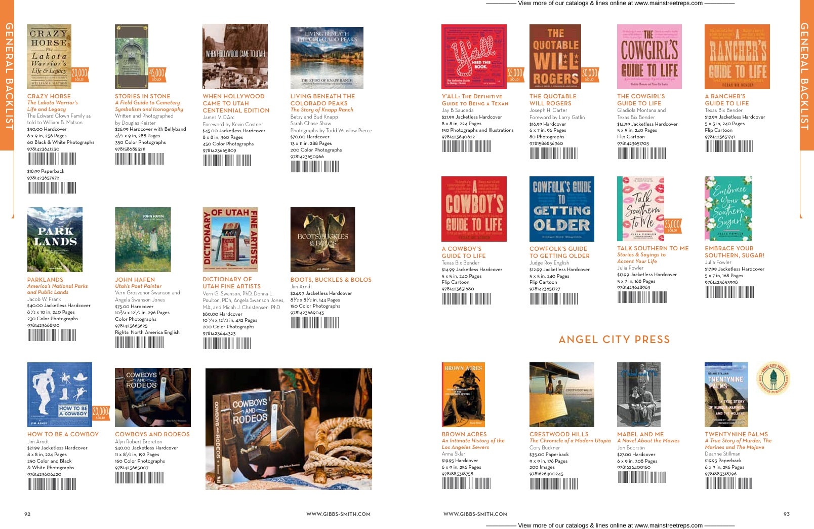 Gibbs Smith Spring Books Catalog Weekly Ad January 1 - December 31, 2026