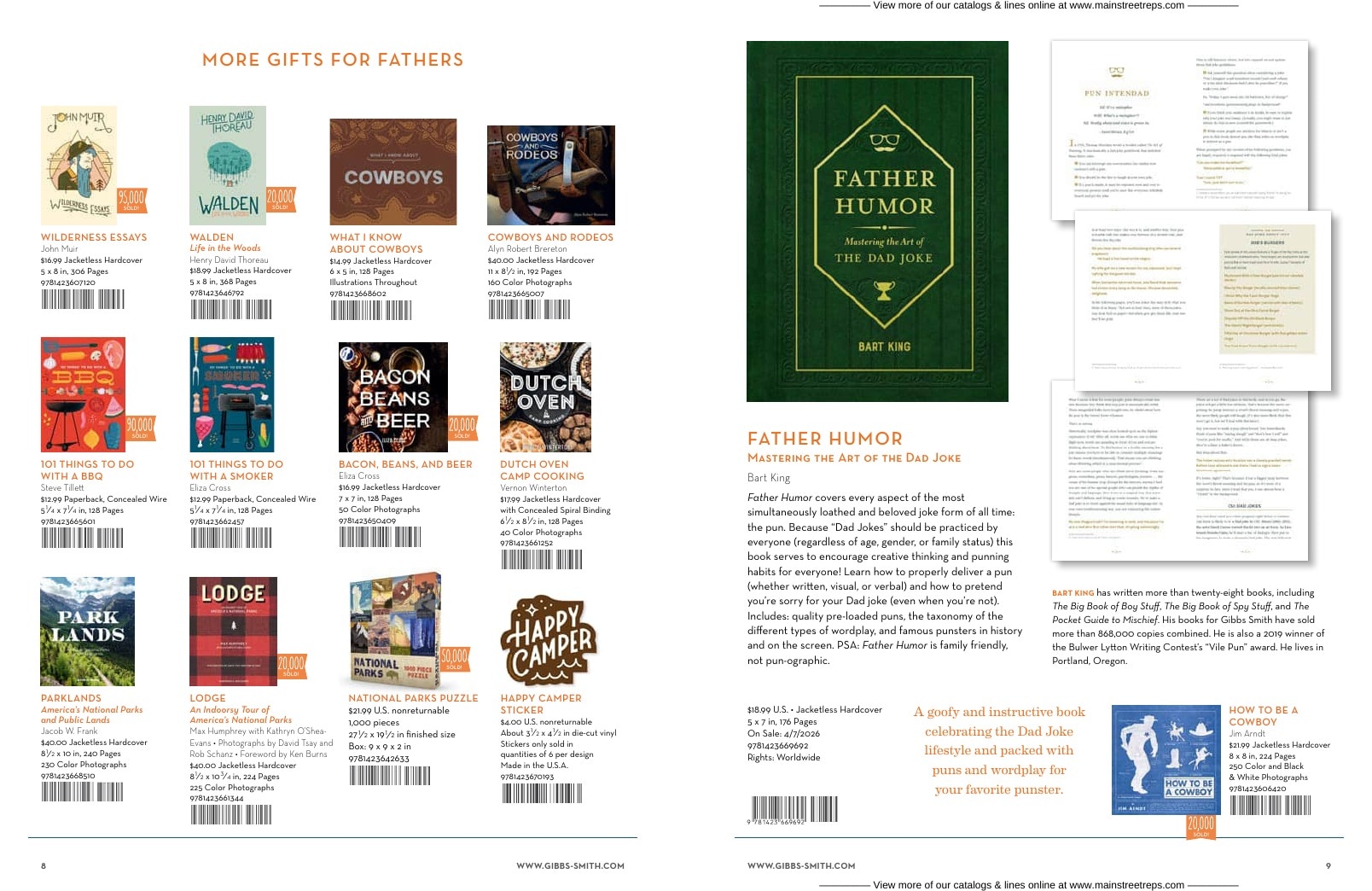 Gibbs Smith Spring Books Catalog Weekly Ad January 1 - December 31, 2026