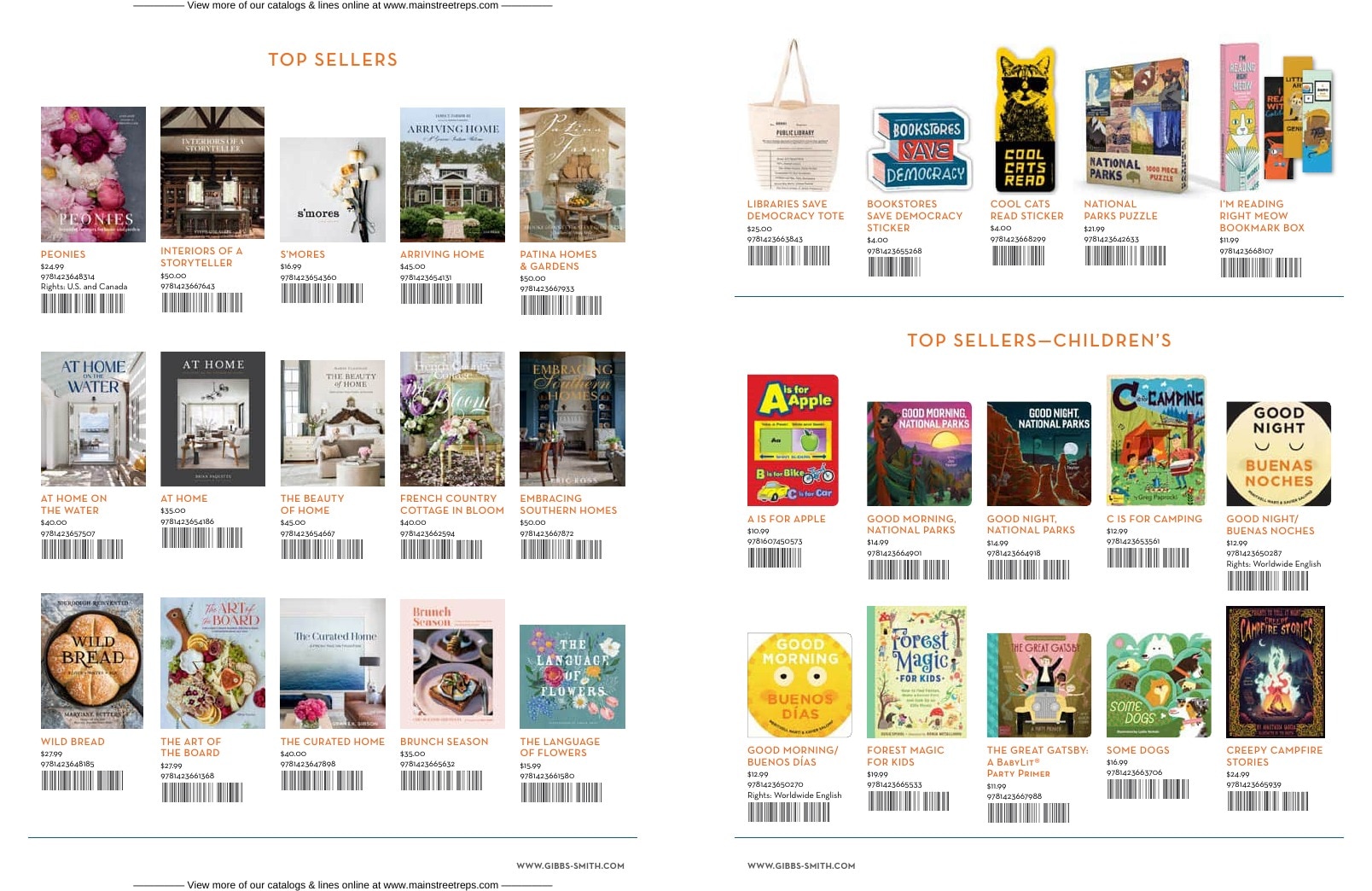 Gibbs Smith Spring Books Catalog Weekly Ad January 1 - December 31, 2026