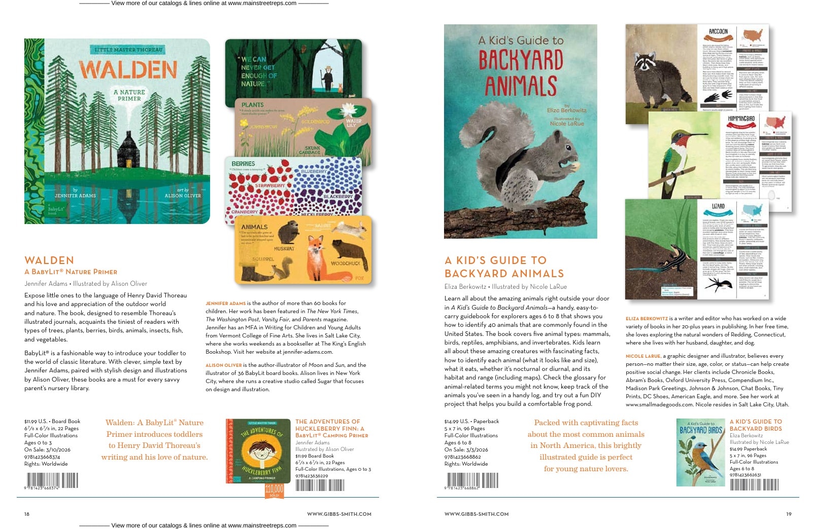 Gibbs Smith Spring Books Catalog Weekly Ad January 1 - December 31, 2026