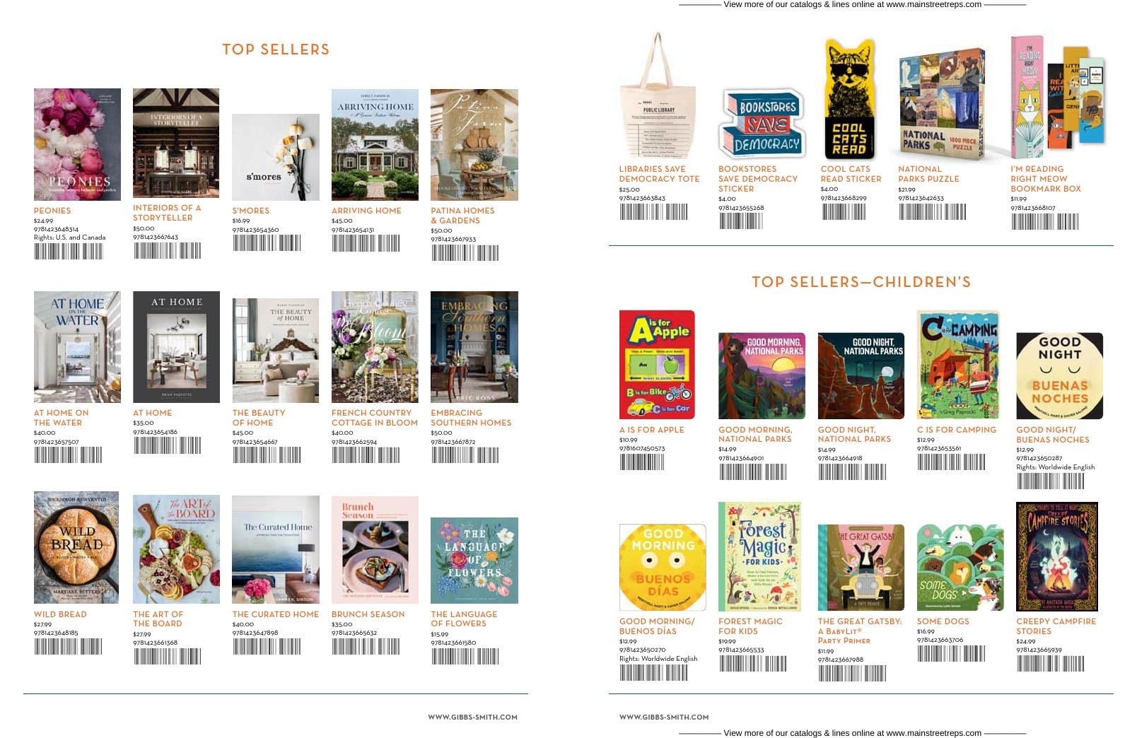 Gibbs Smith Spring Books Catalog Weekly Ad January 1 - December 31, 2026