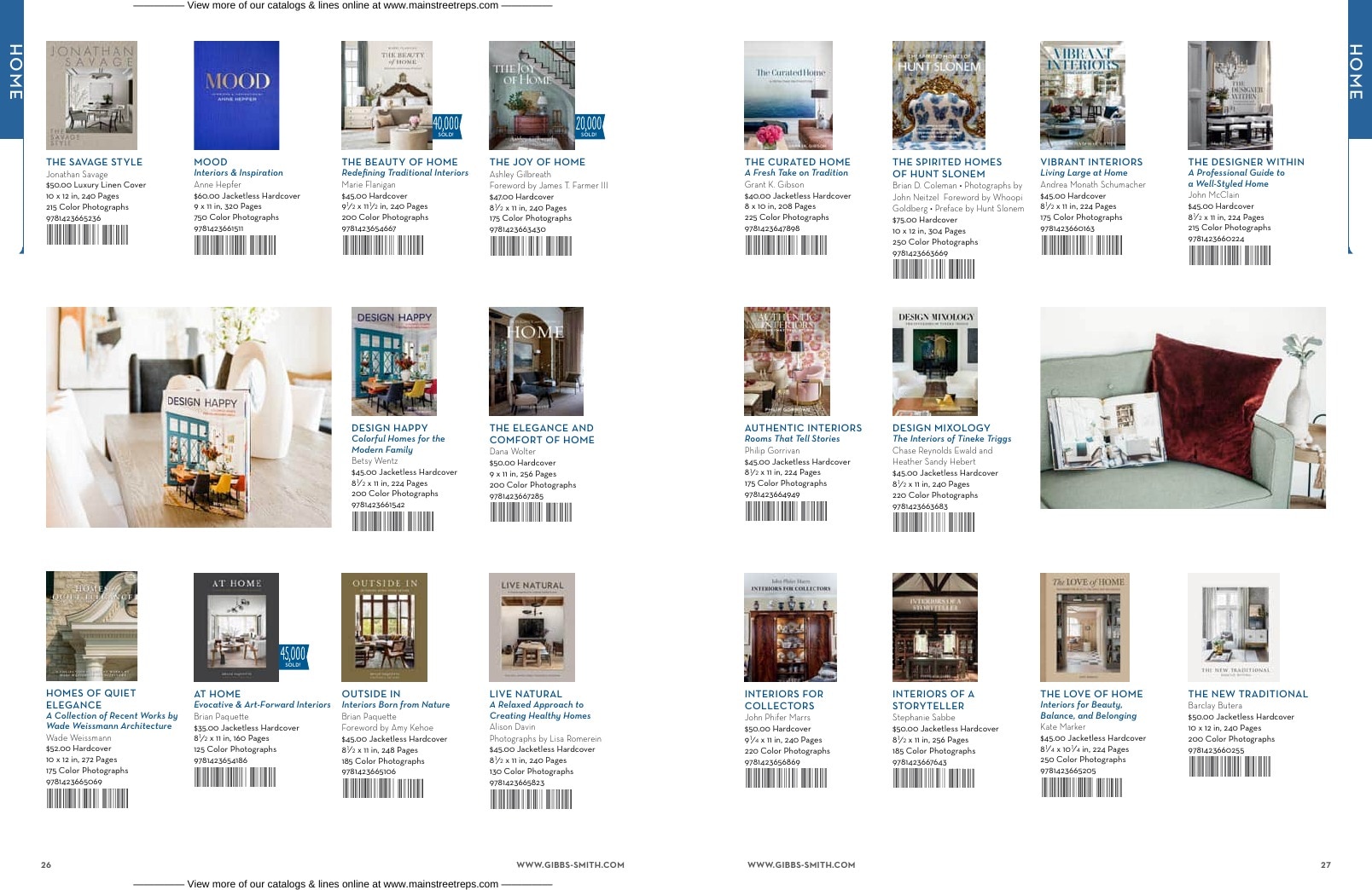 Gibbs Smith Spring Books Catalog Weekly Ad January 1 - December 31, 2026