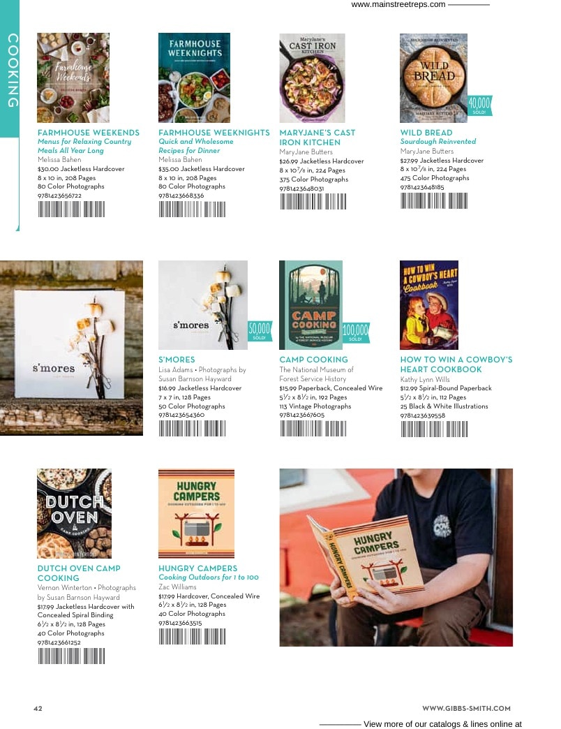 Gibbs Smith Spring Books Catalog Weekly Ad January 1 - December 31, 2026
