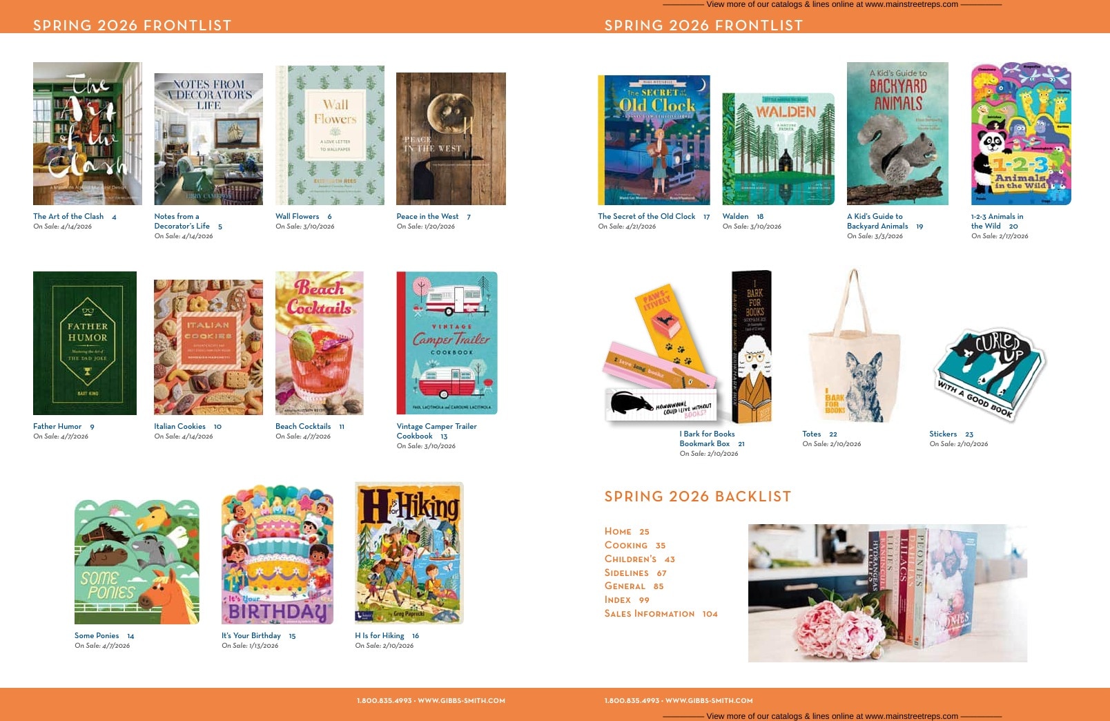 Gibbs Smith Spring Books Catalog Weekly Ad January 1 - December 31, 2026