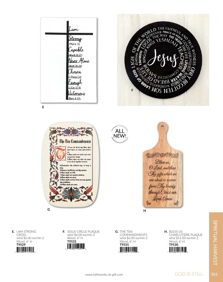 Faithworks Fall Inspirational Gifts Catalog Weekly Ad January 1 - December 31, 2026