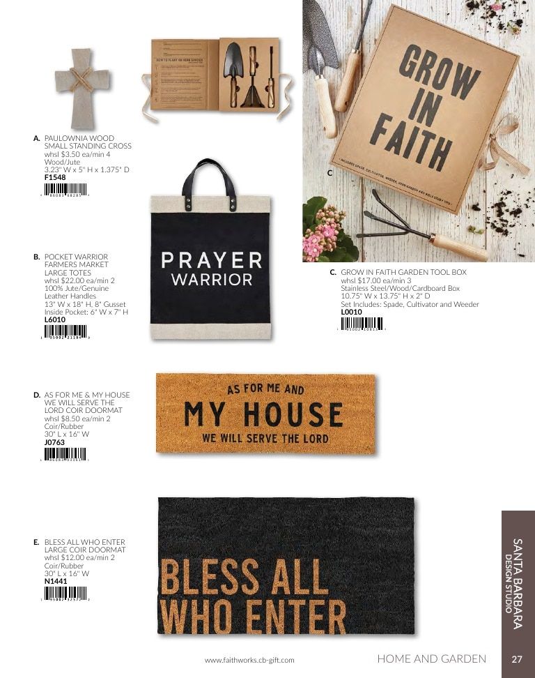 Faithworks Fall Inspirational Gifts Catalog Weekly Ad January 1 - December 31, 2026