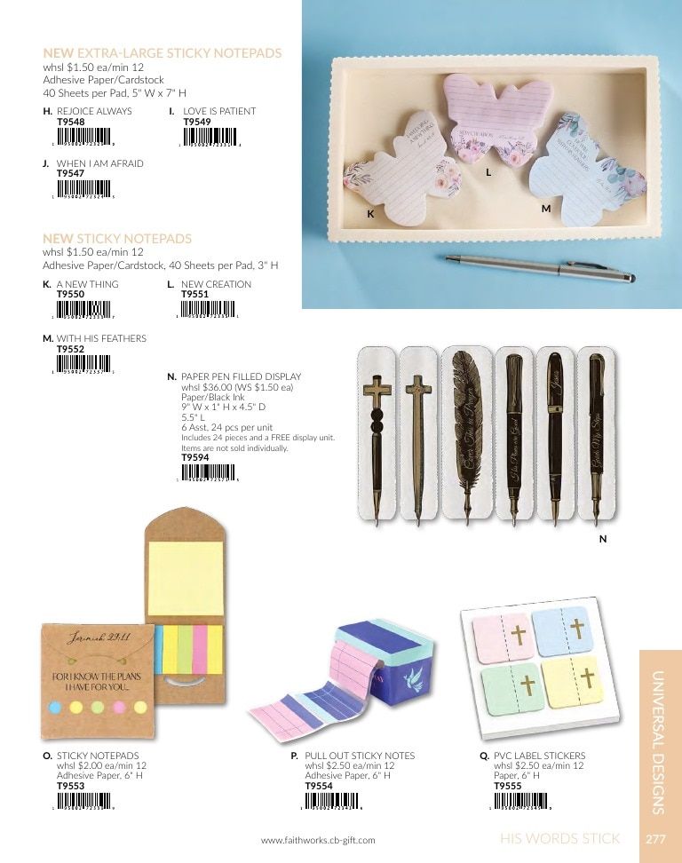 Faithworks Fall Inspirational Gifts Catalog Weekly Ad January 1 - December 31, 2026