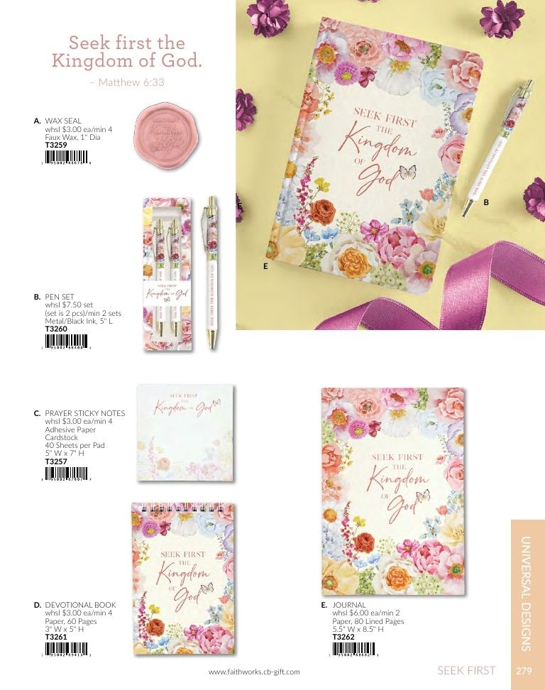 Faithworks Fall Inspirational Gifts Catalog Weekly Ad January 1 - December 31, 2026