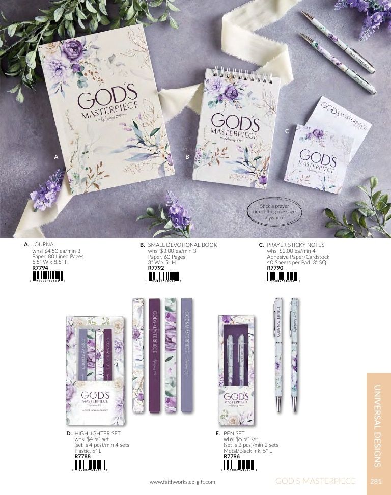 Faithworks Fall Inspirational Gifts Catalog Weekly Ad January 1 - December 31, 2026