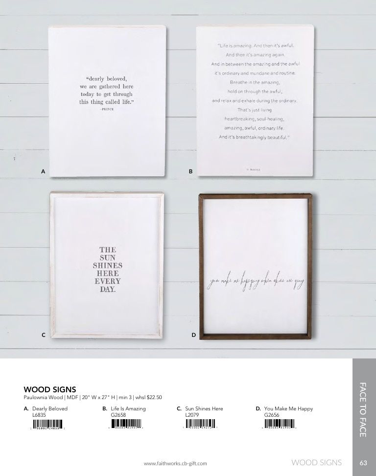 Faithworks Fall Inspirational Gifts Catalog Weekly Ad January 1 - December 31, 2026