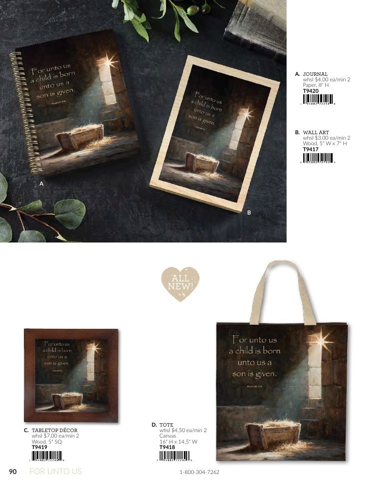 Faithworks Fall Inspirational Gifts Catalog Weekly Ad January 1 - December 31, 2026