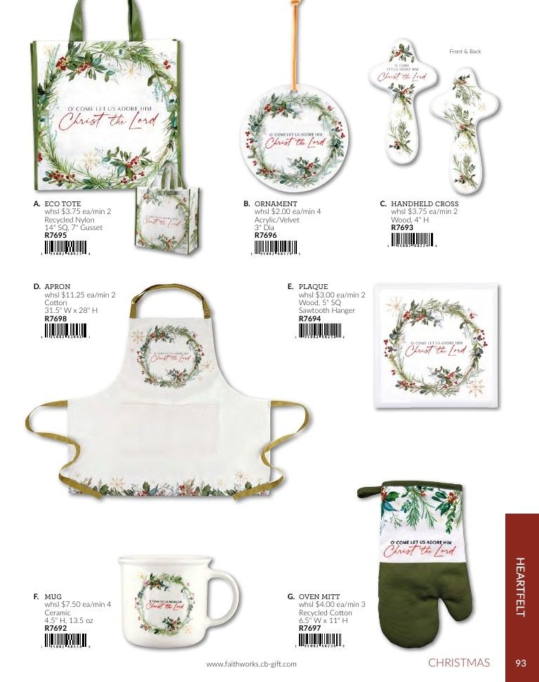 Faithworks Fall Inspirational Gifts Catalog Weekly Ad January 1 - December 31, 2026