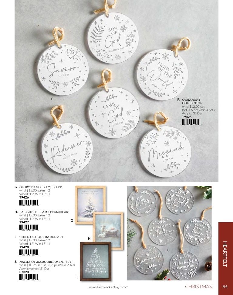 Faithworks Fall Inspirational Gifts Catalog Weekly Ad January 1 - December 31, 2026