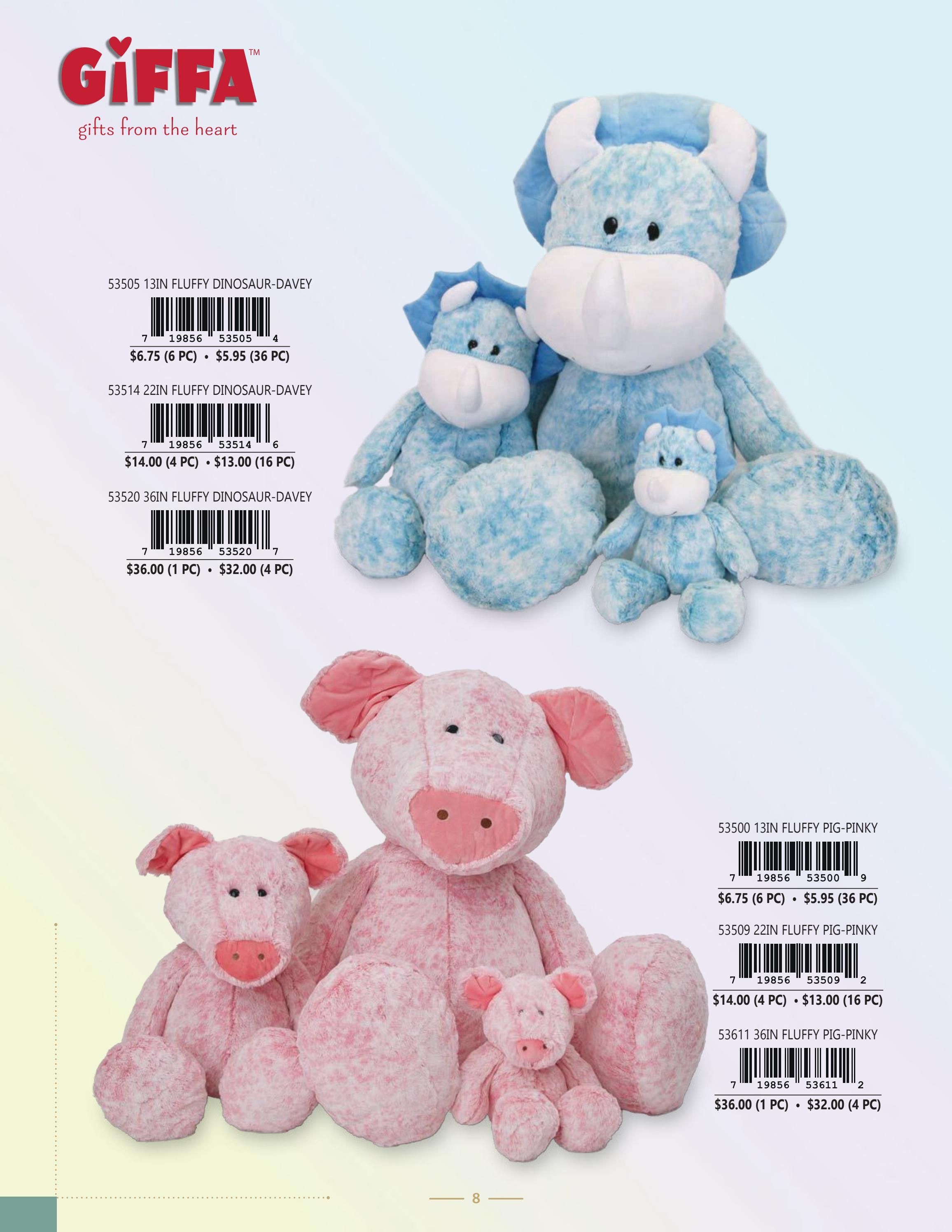 Giffa Plush Toys Catalog Weekly Ad January 1 - December 31, 2026
