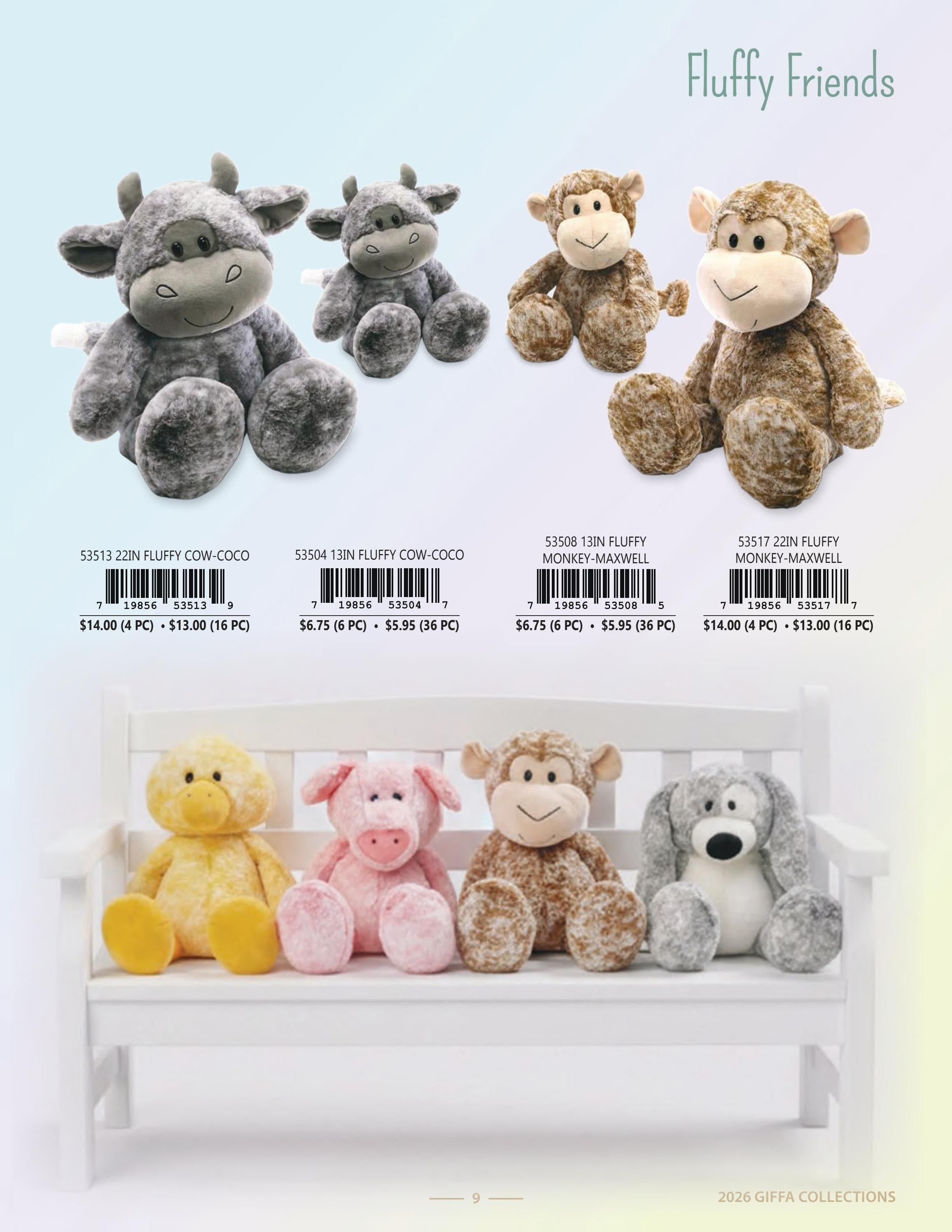 Giffa Plush Toys Catalog Weekly Ad January 1 - December 31, 2026