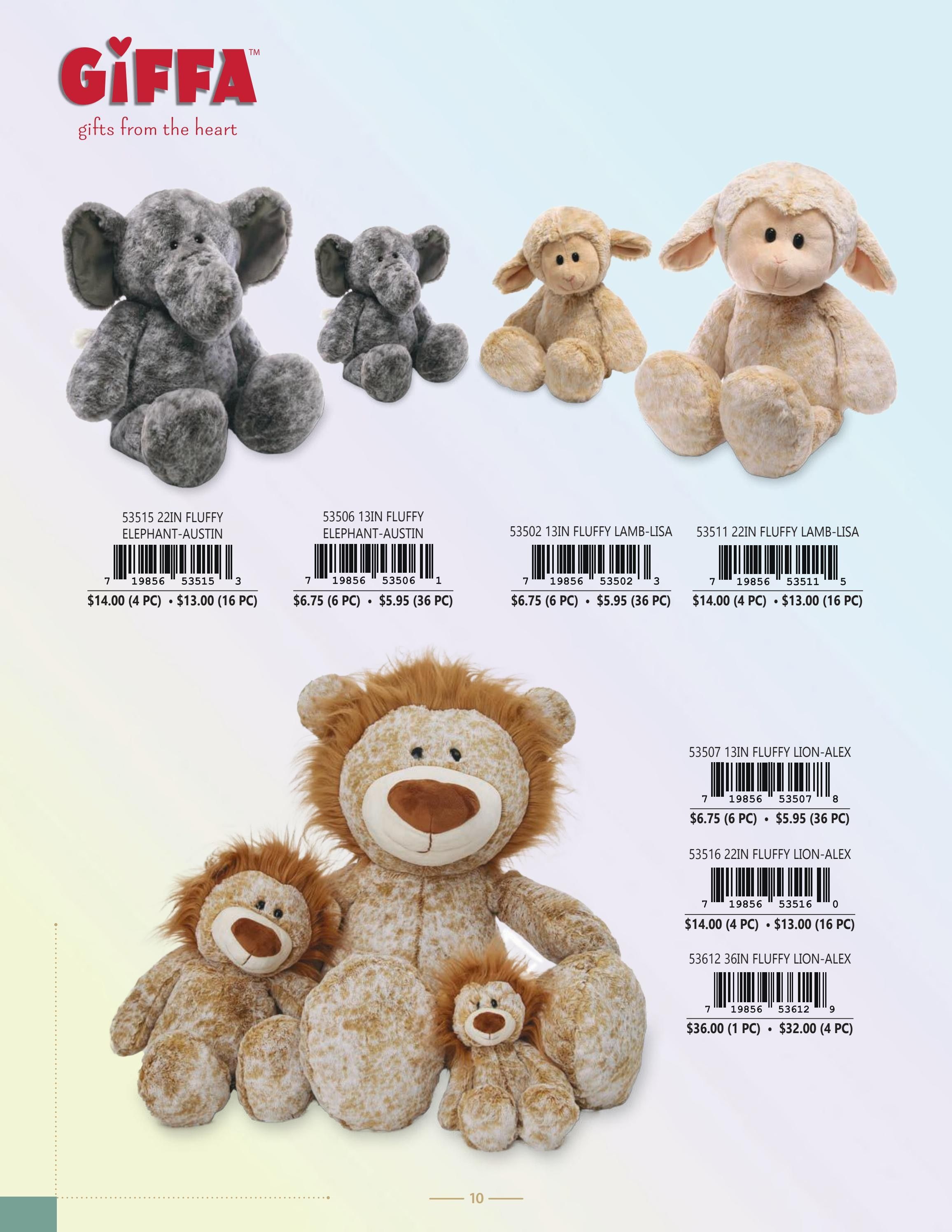 Giffa Plush Toys Catalog Weekly Ad January 1 - December 31, 2026