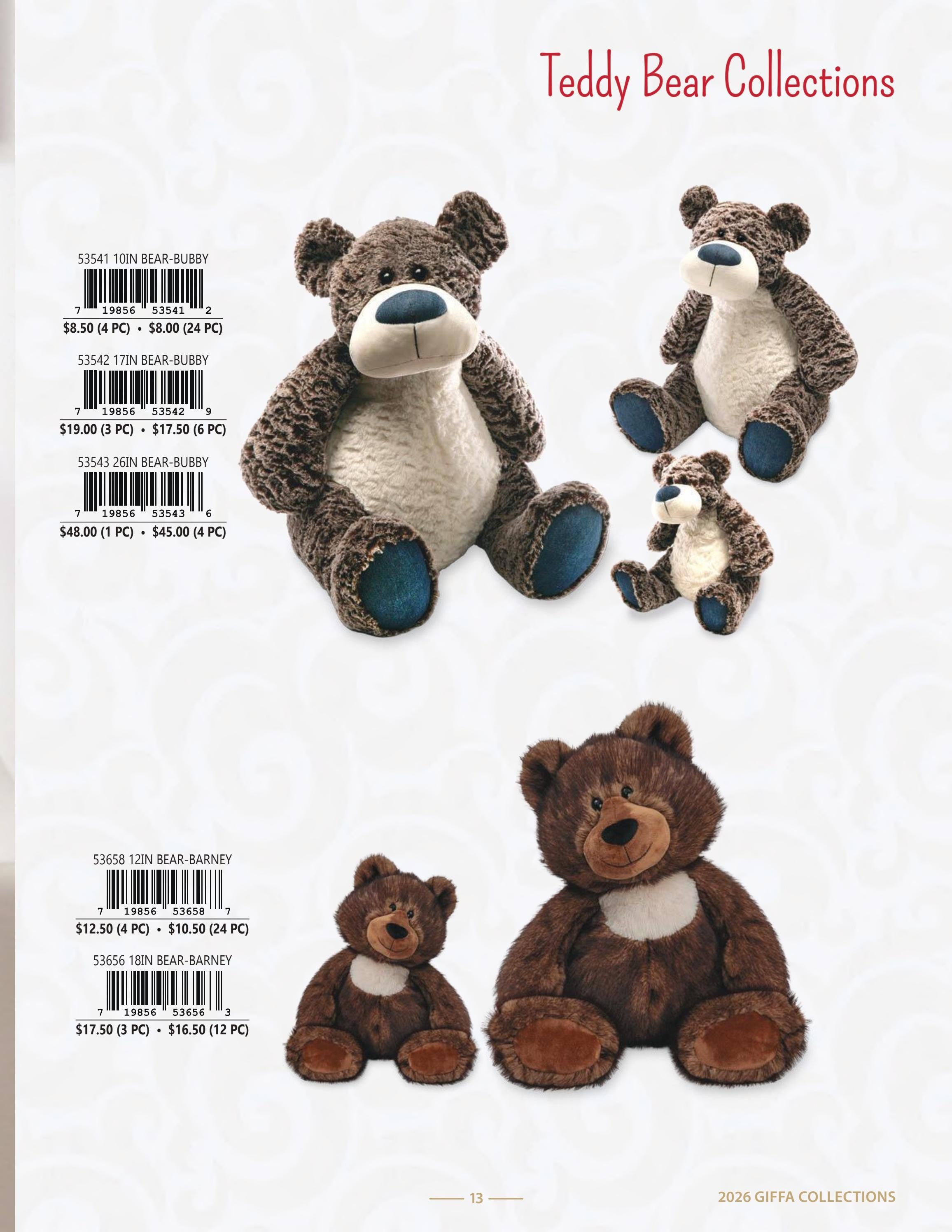 Giffa Plush Toys Catalog Weekly Ad January 1 - December 31, 2026